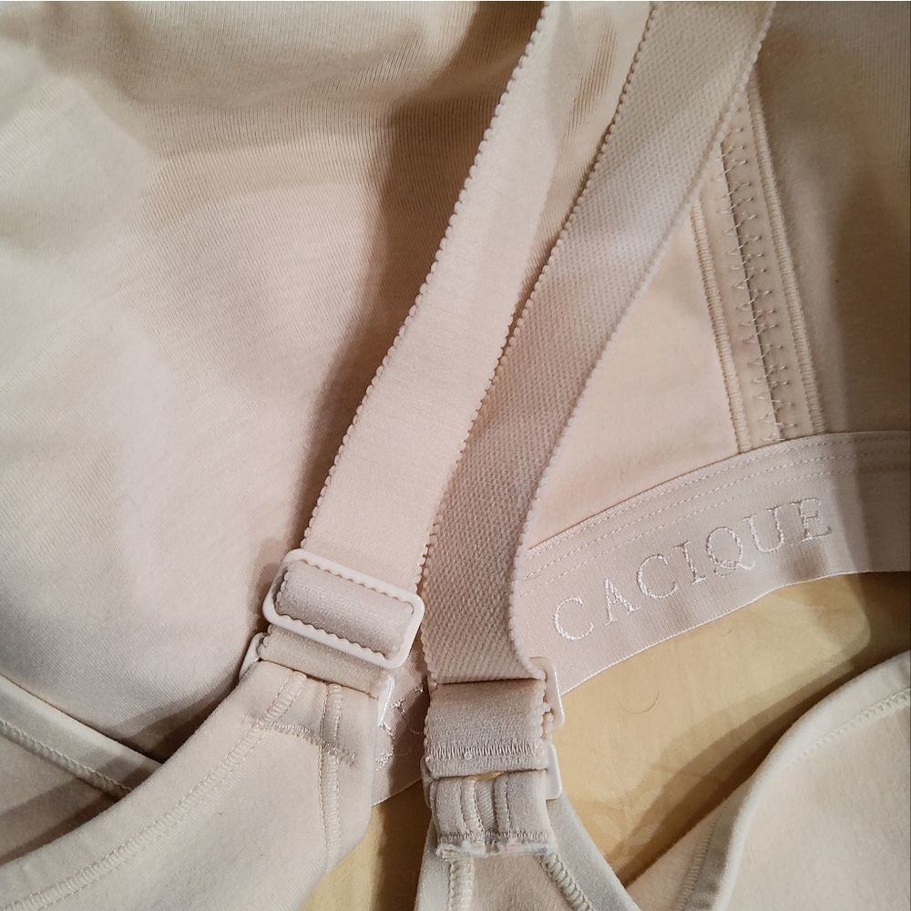 COPY - Cacique Women's No Wire Beige Bra 42DD - Picture 10 of 11